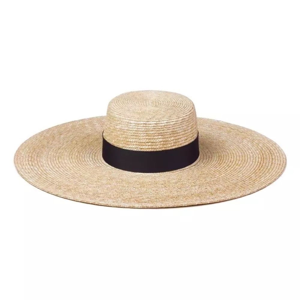 Lena Vie | The Daphne Summer Wide Brim Natural Sun Hat - Picture 4 of 6